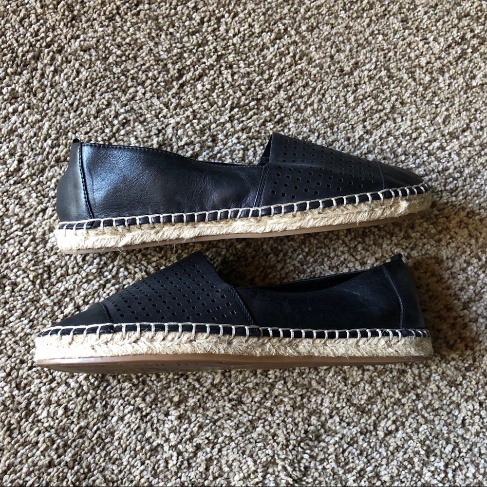 NWT Vince Camuto Dandee Espadrilles Black Flats 6